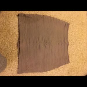Express size 10 high waist skirt tan