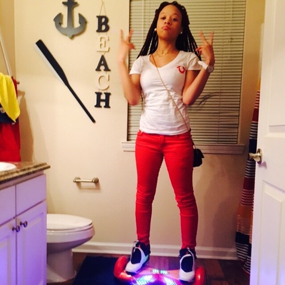 Red true religion pants