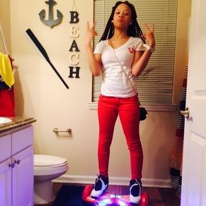 Red true religion pants