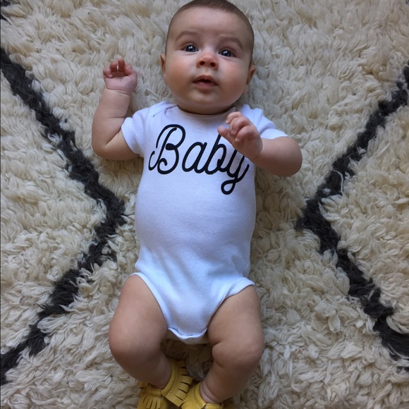 "Baby" onsies yes that's my baby💕