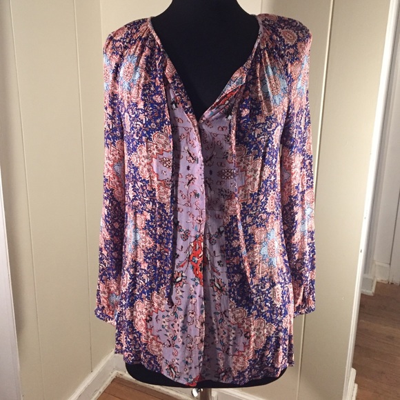 🍀Lucky Brand Peasant Shirt