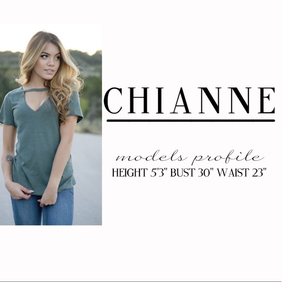 SOLD OUT - Olive Green Strap Top - Picture 3 of 3