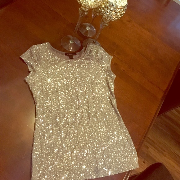 INC Sequin T-Shirt