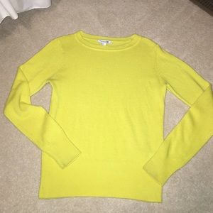 Thin Yellow Sweater