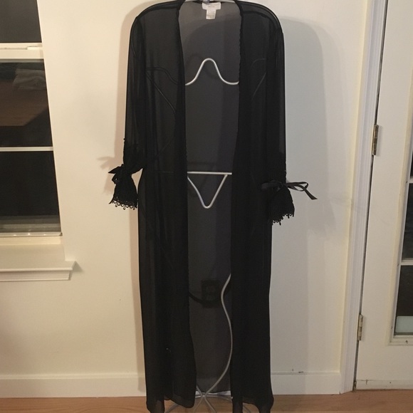 Sheer robe
