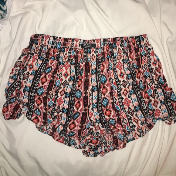 forever 21 printed shorts