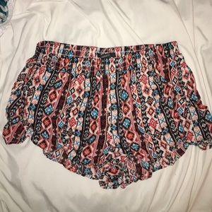forever 21 printed shorts