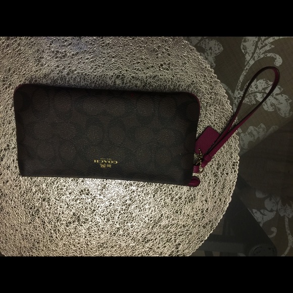 Gently used Coach wristlet