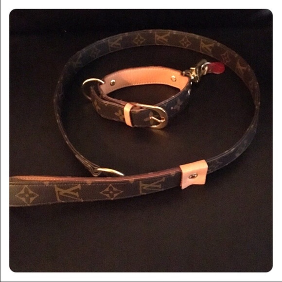 Louis Vuitton Accessories - LV dog collar n matching leash 🐶🐶