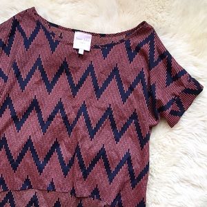 Romeo & Juliet Couture Geometric Top