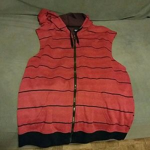 Carbon Sleeveless Hoodie