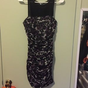Charlotte Russe-- rouched dress