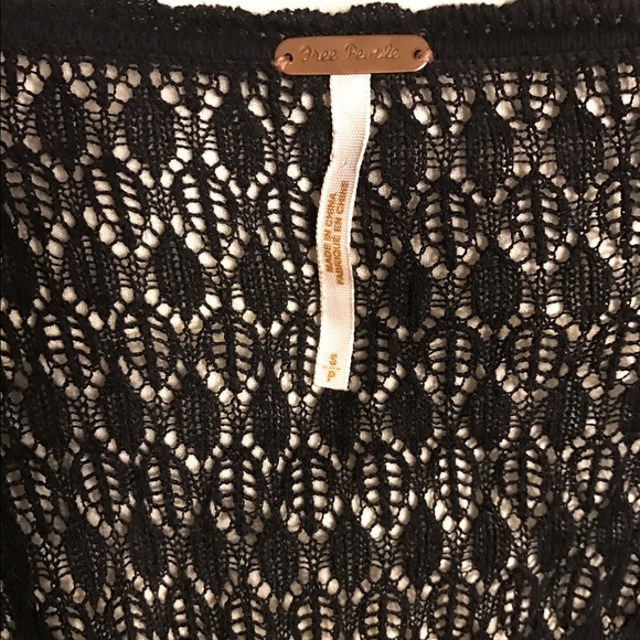 Free People Pointelle Ruffle Sweater - Picture 4 of 4