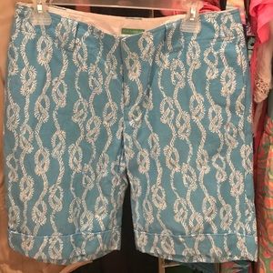 Lilly palm beach fit shorts