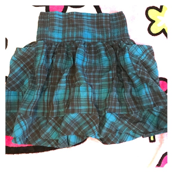 Kimchi & blue  high waisted plaid skirt - Picture 1 of 1
