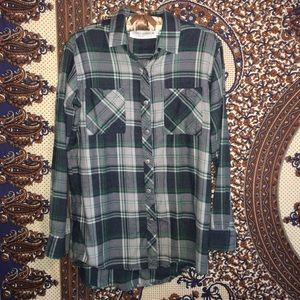 Gypsy Warrior flannel! Saying on back of shirt!