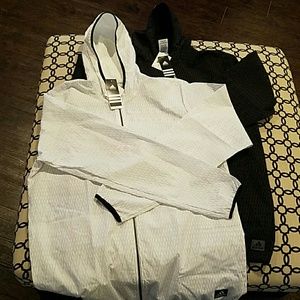 2 NEW ADIDAS WINDBREAKERS!