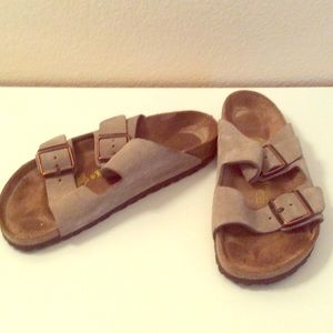 Beige Birkenstock
