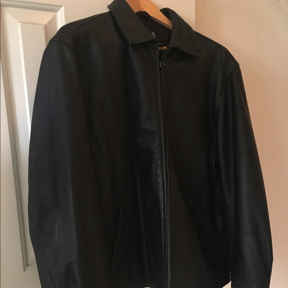 Men's leather jacket