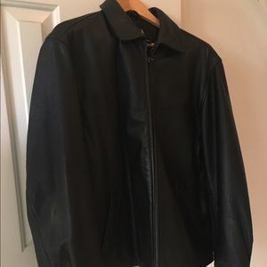 Men's leather jacket