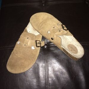 Tan sandals