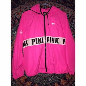 VS PINK Water Resistant Zip Up Jacket