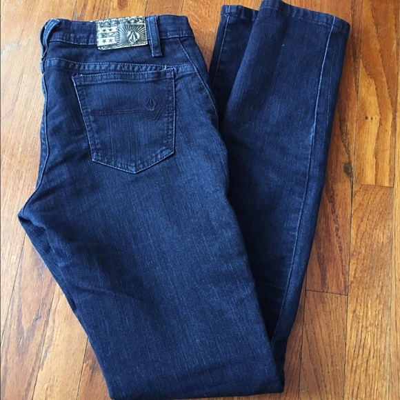 Wmns Volcom Soundcheck Super Skinny Jean Size 7/28 - Picture 1 of 4