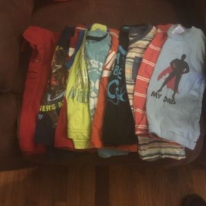 Huge lot toddler boy shirts