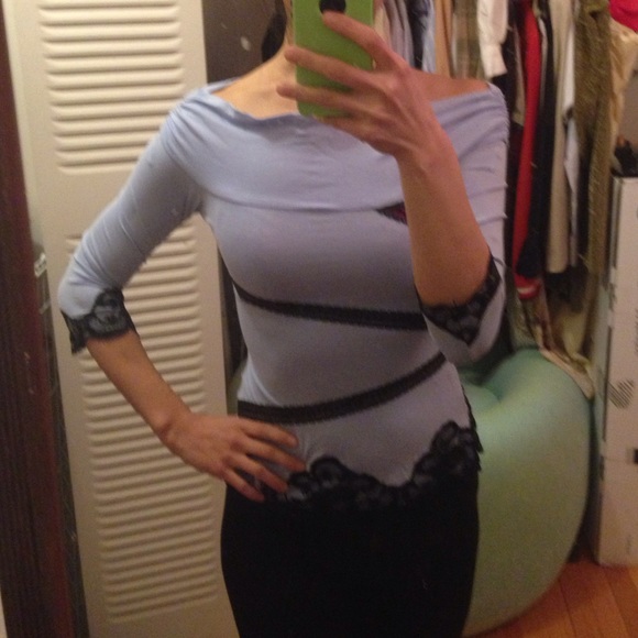 Off the shoulder shirt