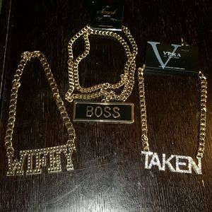 Bundle deal- 3 Statement necklaces