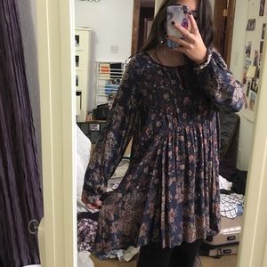 Free People long sleeve dress