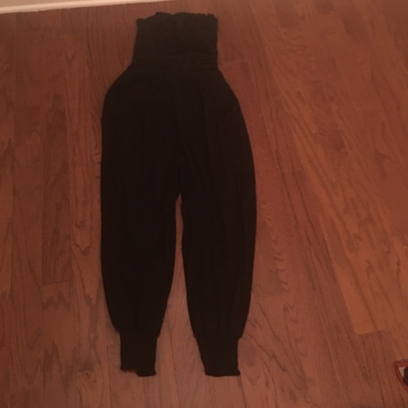 Black jump suit