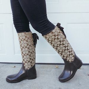 Coach Rain Boots