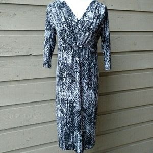NWOT George 3/4 Sleeve Jersey Dress
