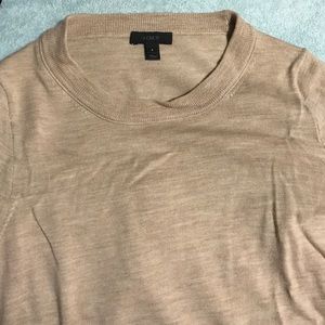 Three quarter sleeve 100% merino wool sweater