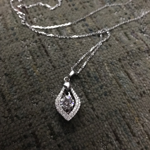 Bella Luce simulated diamond pendant