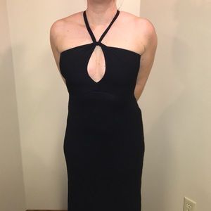 Ralph Lauren Black Floor Length Dress