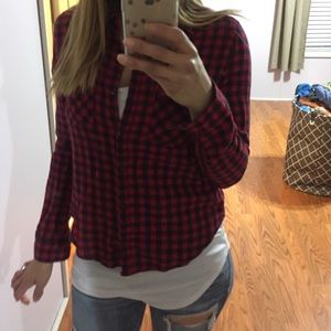 Red and black plaid shirt from Windsor