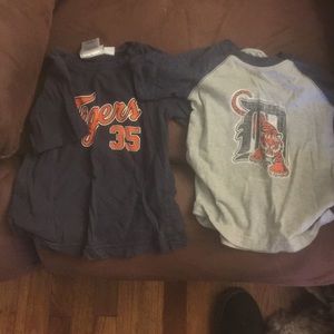 Toddler Detroit tigers shirts