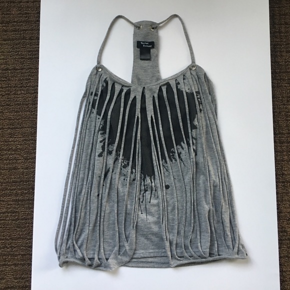 Shredded Tanktop by Teenage Runaway