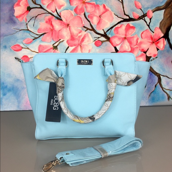 ❤️Last one ♥️BCBG Paris Scarf Story satchel bag - Picture 8 of 8