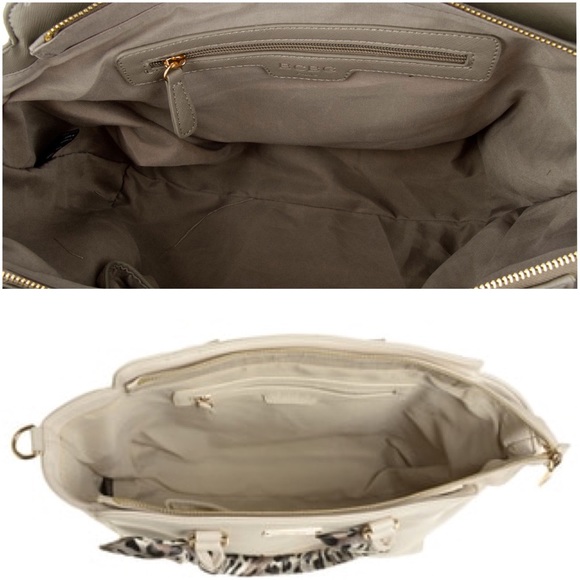 ❤️Last one ♥️BCBG Paris Scarf Story satchel bag - Picture 6 of 8