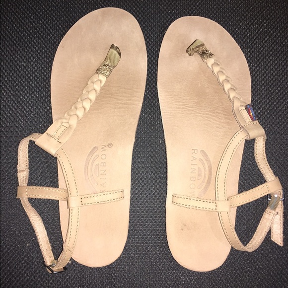 rainbow sandals