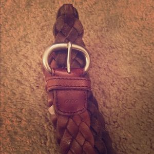 American Eagle Braided Leather Belt