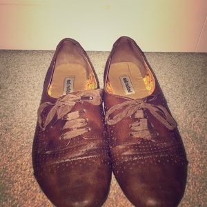 Brown shoes
