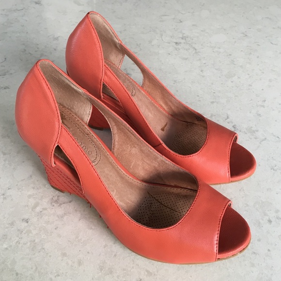 Corso Como Coral Wedge Heels