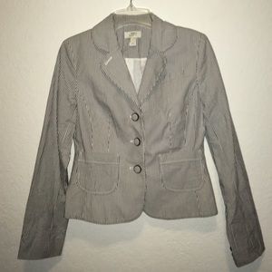 LOFT pinstripe blazer