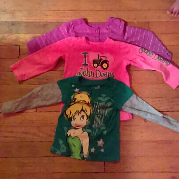 3 long sleeve toddler shirts