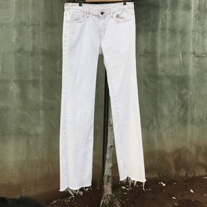 White Polo RL Jeans "Kelly" Fit 10
