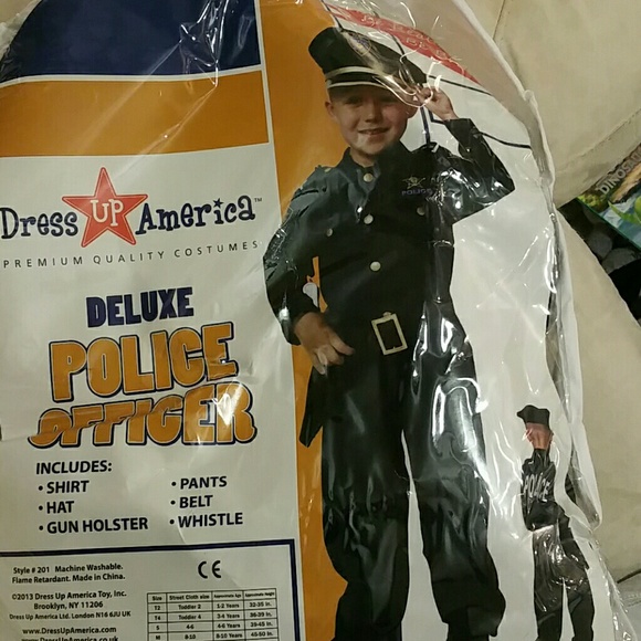 Toddler Police Costume